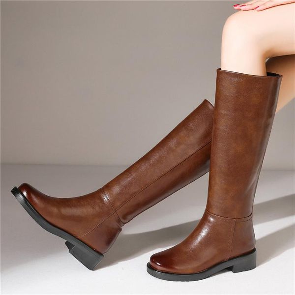 boots slip on knee high boot woman leather autumn winter shoes for women warm fur long tall lady footwear brand designer zogeer, Black
boots slip on knee high boot woman leather autumn winter shoes for women warm fur long tall lady footwear brand designer zogeer, Black