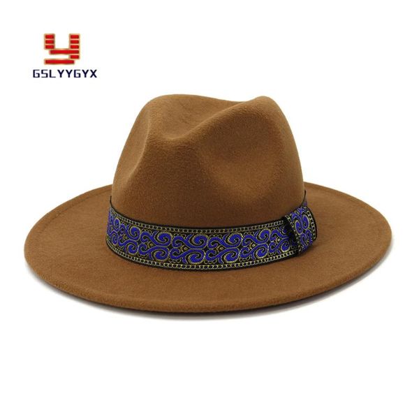 wide brim hats 2021 wholesale british classic jazz panama woolen felt fedora hat for seasons black white green pink solid, Blue;gray
wide brim hats 2021 wholesale british classic jazz panama woolen felt fedora hat for seasons black white green pink solid, Blue;gray