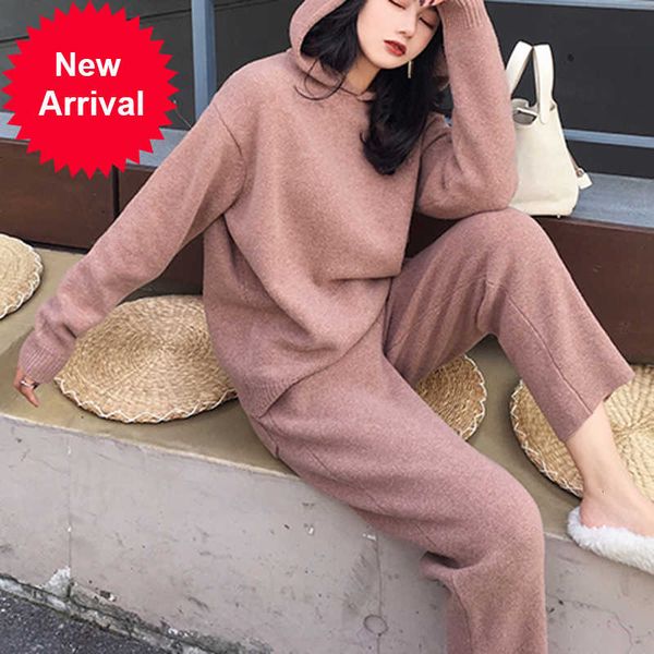mozuleva winter tracksuit 2 pant suits for knitted long sleeve two piece set and pants women suit outwear femme, White;black
mozuleva winter tracksuit 2 pant suits for knitted long sleeve two piece set and pants women suit outwear femme, White;black