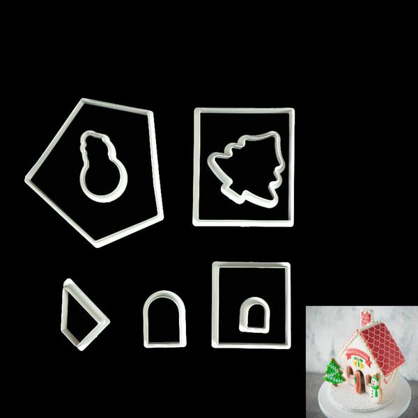 8pcs/set plastic biscuit mould christmas house tree sugarcraft cookie cutters cake embossing decor mold baking tool
8pcs/set plastic biscuit mould christmas house tree sugarcraft cookie cutters cake embossing decor mold baking tool