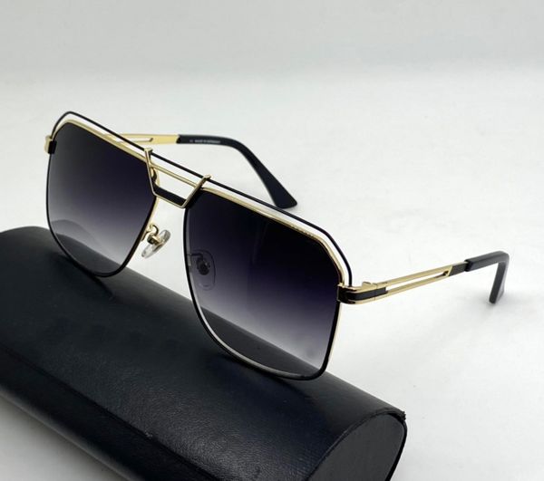 square gold black pilot sunglasses 992 grey gradient vintage sun glasses for men with box, White;black
square gold black pilot sunglasses 992 grey gradient vintage sun glasses for men with box, White;black