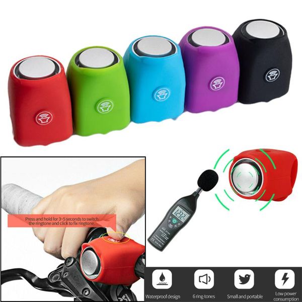 bike horns bicycle bell 120db waterproof cycling bells electric horn mini portable silicone mtb road handlebar
bike horns bicycle bell 120db waterproof cycling bells electric horn mini portable silicone mtb road handlebar