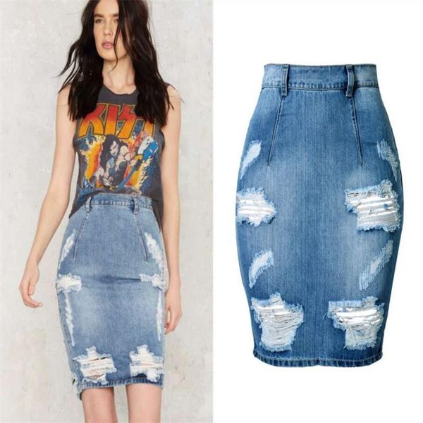 skirts supsindy fashion denim skirt high waist slim split pencil cotton knee length female casual ripped jeans midi, Black
skirts supsindy fashion denim skirt high waist slim split pencil cotton knee length female casual ripped jeans midi, Black