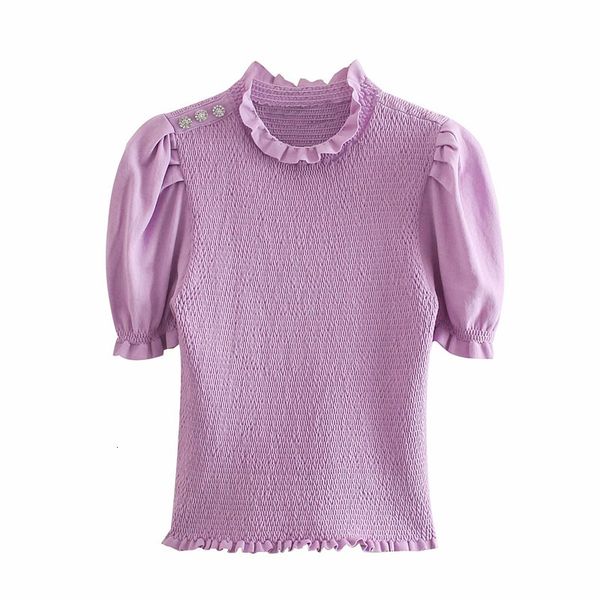 women's knits & tees slim women o neck sleeve blouse 2021 summer fashion ladies fresh vintage female knitted short stretchy sweate, White
women's knits & tees slim women o neck sleeve blouse 2021 summer fashion ladies fresh vintage female knitted short stretchy sweate, White