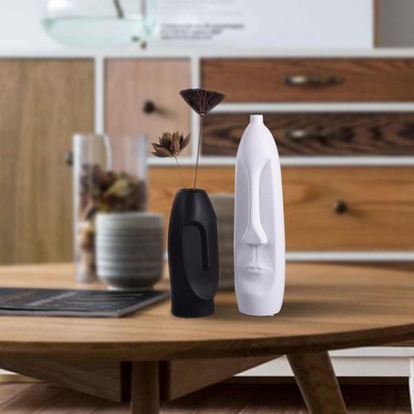 vases 2021 es tmodern creative ceramic vase decoration indoor home for black-and-white head
vases 2021 es tmodern creative ceramic vase decoration indoor home for black-and-white head
