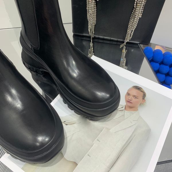 mid calf luxury womens designer leather boots patchwork new fashion styles thick bottom motorcycle trainers shoes, Black
mid calf luxury womens designer leather boots patchwork new fashion styles thick bottom motorcycle trainers shoes, Black