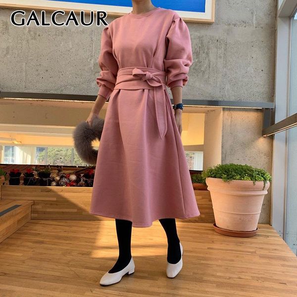 casual dresses galcaur korean dress for women o neck long sleeve high waist patchwork bowknot lace up oversized mid female 2021 clothes, Black;gray
casual dresses galcaur korean dress for women o neck long sleeve high waist patchwork bowknot lace up oversized mid female 2021 clothes, Black;gray