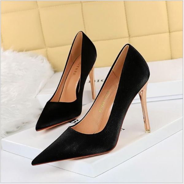 dress shoes european and american fashion women's stiletto super high-heeled pointed ladies single, Black
dress shoes european and american fashion women's stiletto super high-heeled pointed ladies single, Black