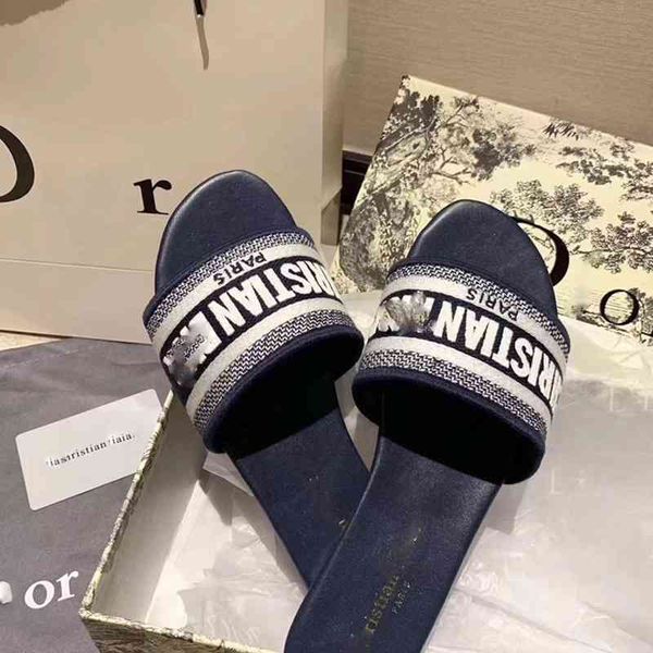 family embroidered letter flat slippers for women to wear casual thick heel, Black
family embroidered letter flat slippers for women to wear casual thick heel, Black