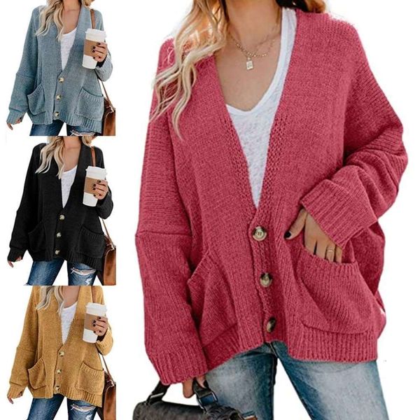 20212020 women's autumn and winter new long sleeve loose cardigan knitted sweater, White;black
20212020 women's autumn and winter new long sleeve loose cardigan knitted sweater, White;black