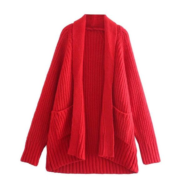 women's knits & tees woman elegant red long sleeve oversized kintted cardigan 2021 autumn female loose cardigans ladies minimalist soli, White
women's knits & tees woman elegant red long sleeve oversized kintted cardigan 2021 autumn female loose cardigans ladies minimalist soli, White