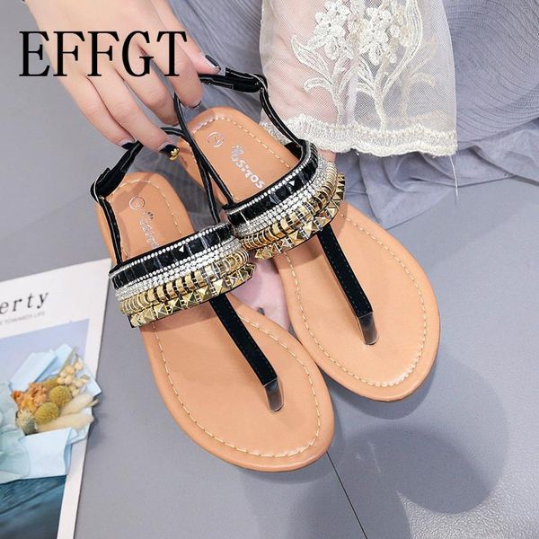 sandals effgt 2021 flat casual bohemian diamond thong sandal women's gladiator roman summer flats plus size 36-41 k87, Black
sandals effgt 2021 flat casual bohemian diamond thong sandal women's gladiator roman summer flats plus size 36-41 k87, Black