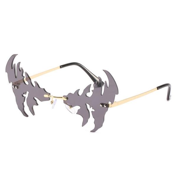 frameless personality funny death sickle glasses exaggerated hip-hop colorful sunglasses female, White;black
frameless personality funny death sickle glasses exaggerated hip-hop colorful sunglasses female, White;black