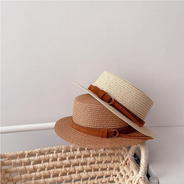 wide brim hats retro british children's cap belt decoration straw hat boy flat sun protection caps girl beach, Blue;gray
wide brim hats retro british children's cap belt decoration straw hat boy flat sun protection caps girl beach, Blue;gray