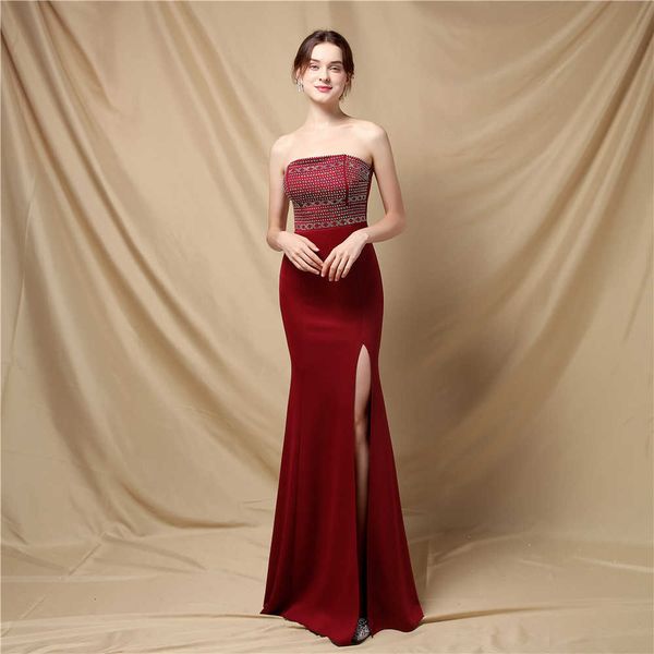luxury party evening dress 18717# court long style slim annual meeting banquet nightclub party evening, White;pink
luxury party evening dress 18717# court long style slim annual meeting banquet nightclub party evening, White;pink