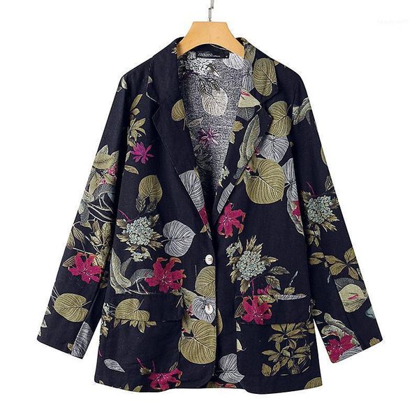 women's suits & blazers zanzea women spring lapel neck long sleeve casual jackets vintage floral printed ol work blazer female thin out, White;black
women's suits & blazers zanzea women spring lapel neck long sleeve casual jackets vintage floral printed ol work blazer female thin out, White;black