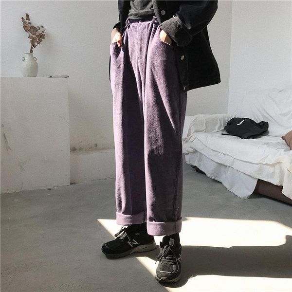 women's pants & capris hzirip autumn corduroy fashion high waist adjustable women elastic office lady fresh all-match casual wide leg t, Black;white
women's pants & capris hzirip autumn corduroy fashion high waist adjustable women elastic office lady fresh all-match casual wide leg t, Black;white