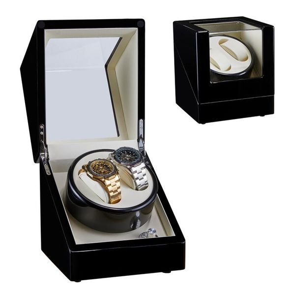 watch boxes & cases walnut paint automatic winder machine holder display mechanical motor shaker winding box high class watches battery, Black;blue
watch boxes & cases walnut paint automatic winder machine holder display mechanical motor shaker winding box high class watches battery, Black;blue