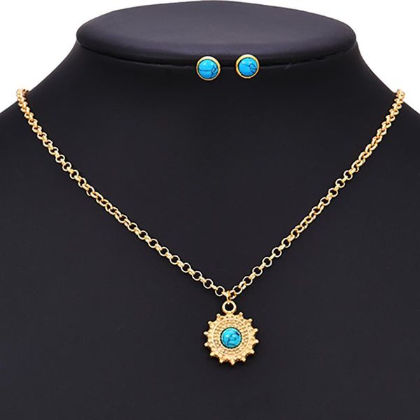 earrings & necklace simple green drip oil stud earring boho vintage gold color chain choker necklaces for women wedding fashion jewelry set, Silver
earrings & necklace simple green drip oil stud earring boho vintage gold color chain choker necklaces for women wedding fashion jewelry set, Silver