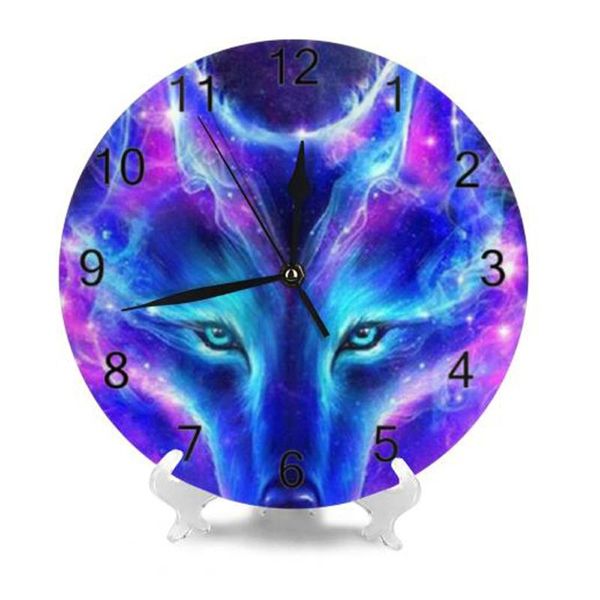 wall clocks wolf animal 10inch decor numeral digital dial mute no ticking sound battery operated for children's playroom
wall clocks wolf animal 10inch decor numeral digital dial mute no ticking sound battery operated for children's playroom