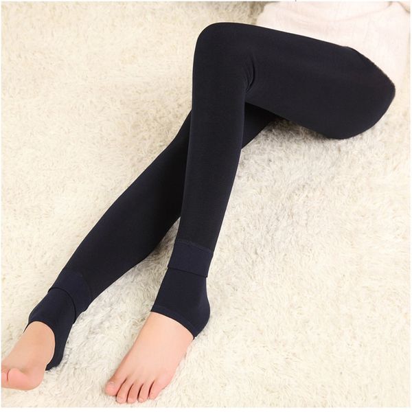 winter style plush thickened cashmere women's warm pants bottomed pantyhose, Black;white
winter style plush thickened cashmere women's warm pants bottomed pantyhose, Black;white