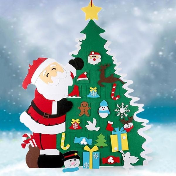 christmas decorations kids diy felt tree decoration santa snowman ornaments children year gifts home party xmas adornment
christmas decorations kids diy felt tree decoration santa snowman ornaments children year gifts home party xmas adornment