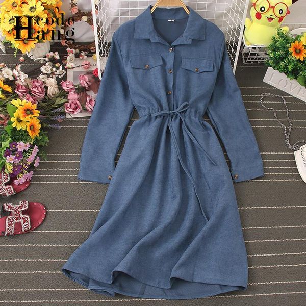 casual dresses hangcode autumn women shirt dress turn-down collar blouse lady elastic waist long sleeve a-line bottoming, Black;gray
casual dresses hangcode autumn women shirt dress turn-down collar blouse lady elastic waist long sleeve a-line bottoming, Black;gray