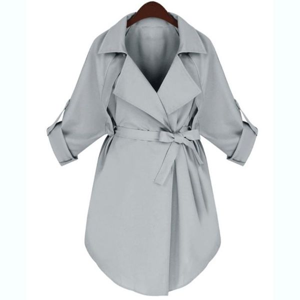 women's trench coats europe style autumn women sashes long overcoat ladies windbreaker fashion slim outerwear abrigo mujer, Tan;black
women's trench coats europe style autumn women sashes long overcoat ladies windbreaker fashion slim outerwear abrigo mujer, Tan;black