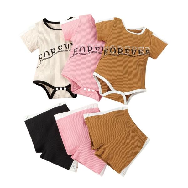 clothing sets infant's summer two piece set baby's print ribbed short sleeve romper striped shorts for born boys girls 0-24m, White
clothing sets infant's summer two piece set baby's print ribbed short sleeve romper striped shorts for born boys girls 0-24m, White