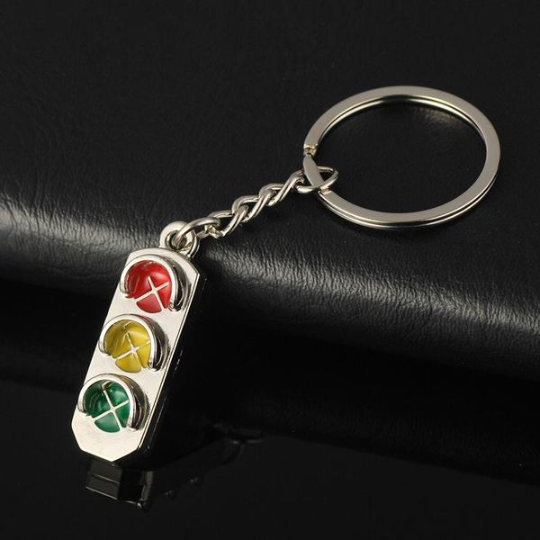 keychains car keychain traffic light creative key holder chain keyring metal ring auto accessories, Silver
keychains car keychain traffic light creative key holder chain keyring metal ring auto accessories, Silver