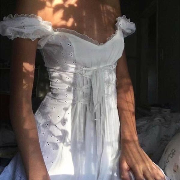2021 retro stitching wood ears lace cross lacing up sleeve short dress for woman white french mini dresses holiday, Black;gray
2021 retro stitching wood ears lace cross lacing up sleeve short dress for woman white french mini dresses holiday, Black;gray