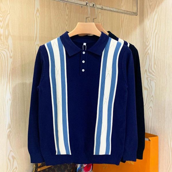 men's sweaters 2021 spring autumn sweate men's clothes casual pullover man long sleeve lapel striped knitted men streetwear e209, White;black
men's sweaters 2021 spring autumn sweate men's clothes casual pullover man long sleeve lapel striped knitted men streetwear e209, White;black