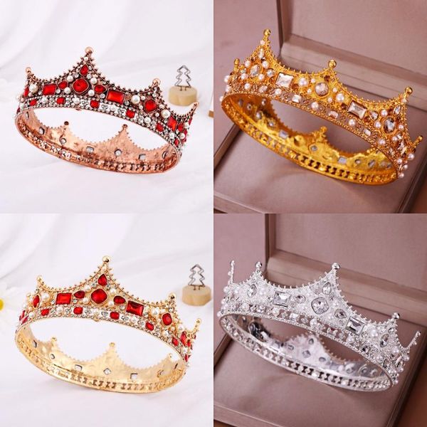 hair clips & barrettes glitter baroque diameter large crystal floral crown exquisite charming tiaras rhinestone pageant diadem wedding acces, Golden;silver
hair clips & barrettes glitter baroque diameter large crystal floral crown exquisite charming tiaras rhinestone pageant diadem wedding acces, Golden;silver