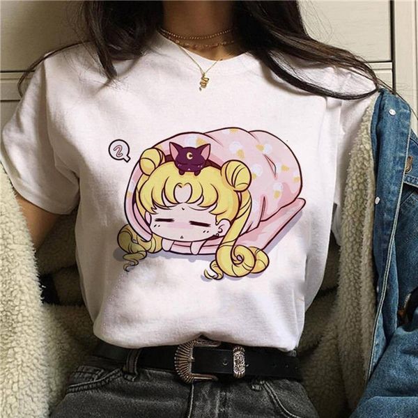 t shirt women sailor moon cute tee tshirt vogue harajuku 90s streetwear sailor moon casual printed t-shirt female tees, White
t shirt women sailor moon cute tee tshirt vogue harajuku 90s streetwear sailor moon casual printed t-shirt female tees, White