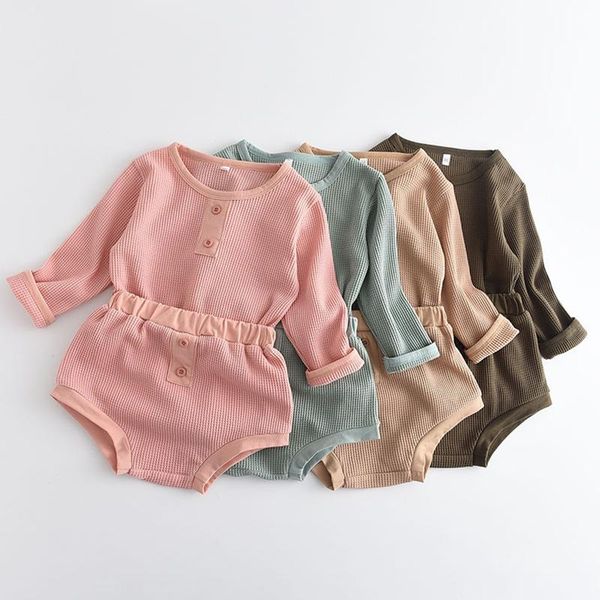 clothing sets 0-24 monthes born baby boy girl solid color clothes set fall long sleeve shorts 2pcs suits infant kids outfits, White
clothing sets 0-24 monthes born baby boy girl solid color clothes set fall long sleeve shorts 2pcs suits infant kids outfits, White