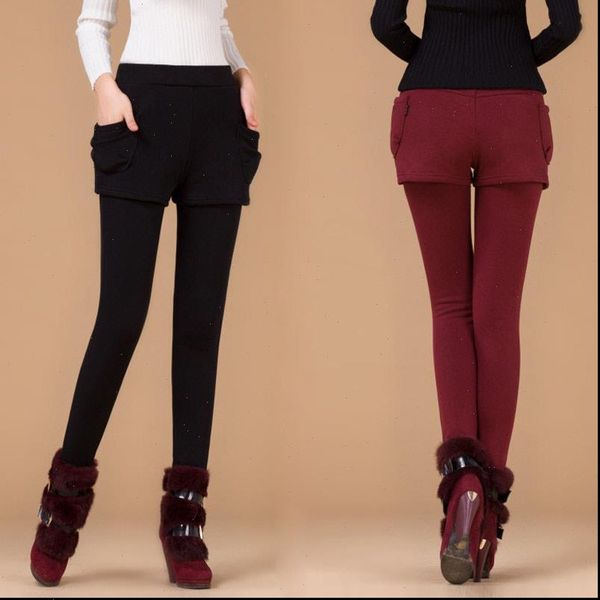 women autumn leggings fake two pieces short pants warm winter female trousers dropshipping drop shipping good quality, Black;white
women autumn leggings fake two pieces short pants warm winter female trousers dropshipping drop shipping good quality, Black;white