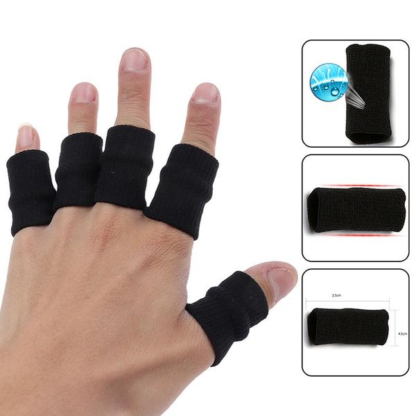 wrist support 5pcs/set stretchy sports finger sleeves arthritis guard outdoor basketball volleyball protection, Black;red
wrist support 5pcs/set stretchy sports finger sleeves arthritis guard outdoor basketball volleyball protection, Black;red