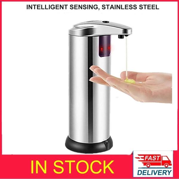 liquid soap dispenser portable dispensers stainless steel automatic for kitchen bathroom smart sensor 250ml hand wash sanitizer
liquid soap dispenser portable dispensers stainless steel automatic for kitchen bathroom smart sensor 250ml hand wash sanitizer