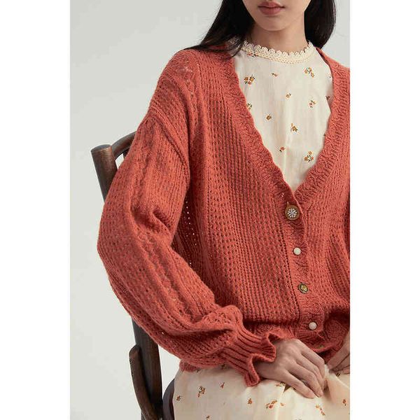women's sweaters inman autumn woman's sweater cleave in elegant hollow mesh jacquard romantic design lantern cardigan sleeves u3g2, White;black
women's sweaters inman autumn woman's sweater cleave in elegant hollow mesh jacquard romantic design lantern cardigan sleeves u3g2, White;black