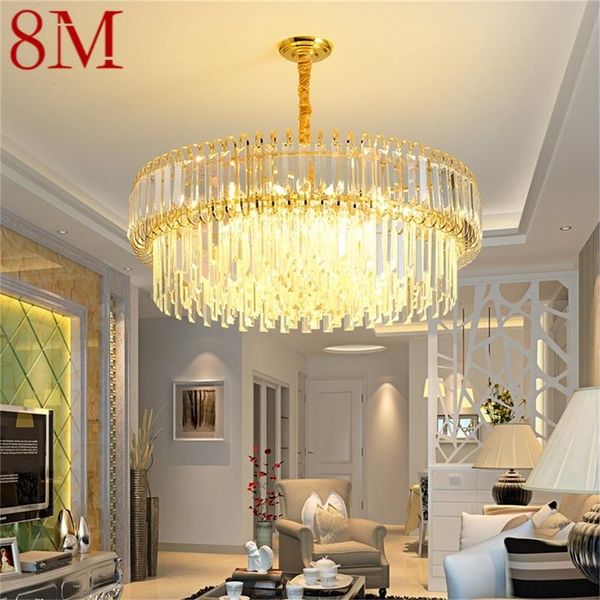 chandeliers 8m gold luxury chandelier fixtures modern crystal pendant lamp light home led for dining room decoration
chandeliers 8m gold luxury chandelier fixtures modern crystal pendant lamp light home led for dining room decoration