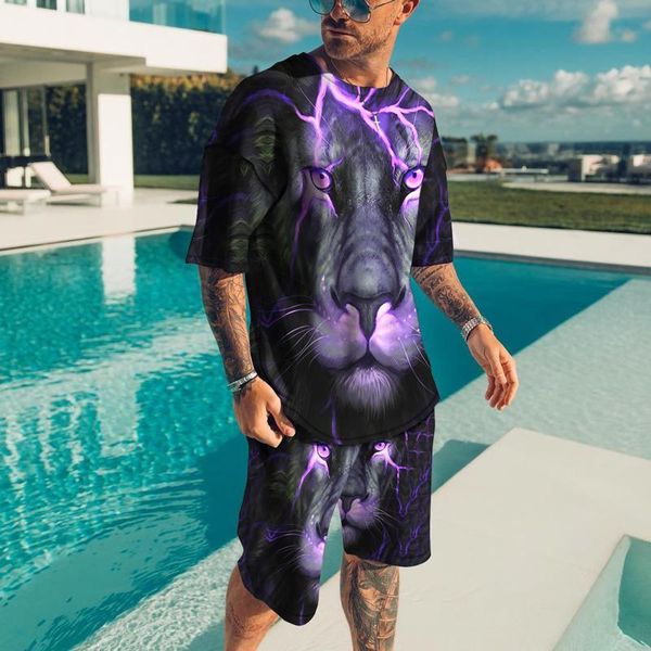 jogging clothing 3d printing casual trend suit lion pattern oversized short-sleeved men'st-shirt 2021 summer shorts sportswear suits, Black;red
jogging clothing 3d printing casual trend suit lion pattern oversized short-sleeved men'st-shirt 2021 summer shorts sportswear suits, Black;red