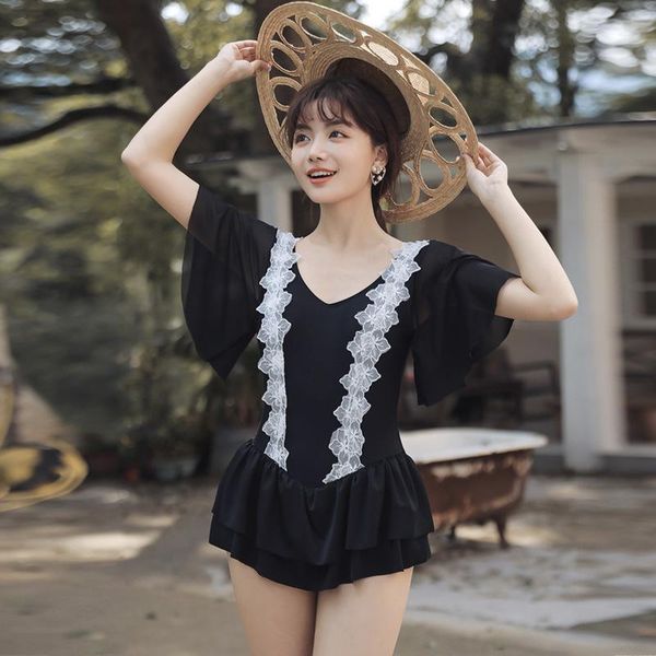 one piece swimsuit korean style plus size swimwear dress trendy with sleeve 2021 women vogue girls bikini fairy fan lace
one piece swimsuit korean style plus size swimwear dress trendy with sleeve 2021 women vogue girls bikini fairy fan lace