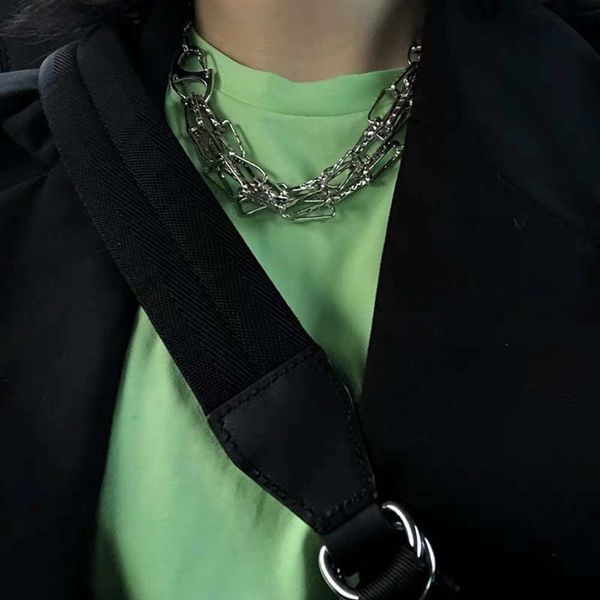 hbp fashion personalized streetcar style, high texture, multi-layer cool and fashionable street racket net, red clavicle chain, detachable, Silver
hbp fashion personalized streetcar style, high texture, multi-layer cool and fashionable street racket net, red clavicle chain, detachable, Silver