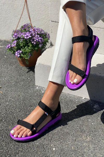 sandals women's purple, Black
sandals women's purple, Black