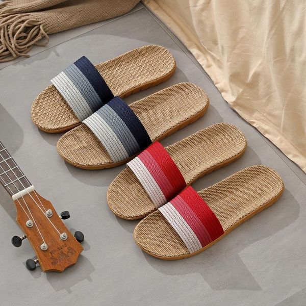 slippers women's couples linen summer outdoor beach sandal slipper flip flops slip on slides indoor home shoes, Black
slippers women's couples linen summer outdoor beach sandal slipper flip flops slip on slides indoor home shoes, Black