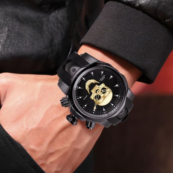 wristwatches skull steampunk big dial men watch rotating sport silicone strap gold black for man fashion clock gift relogio masculino, Slivery;brown
wristwatches skull steampunk big dial men watch rotating sport silicone strap gold black for man fashion clock gift relogio masculino, Slivery;brown