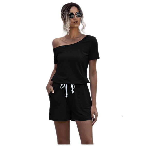 2021 new fashion summer women off-shoulder short sleeve casual for ladies pocket rompers womens jumpsuit zgvy, Black;white
2021 new fashion summer women off-shoulder short sleeve casual for ladies pocket rompers womens jumpsuit zgvy, Black;white