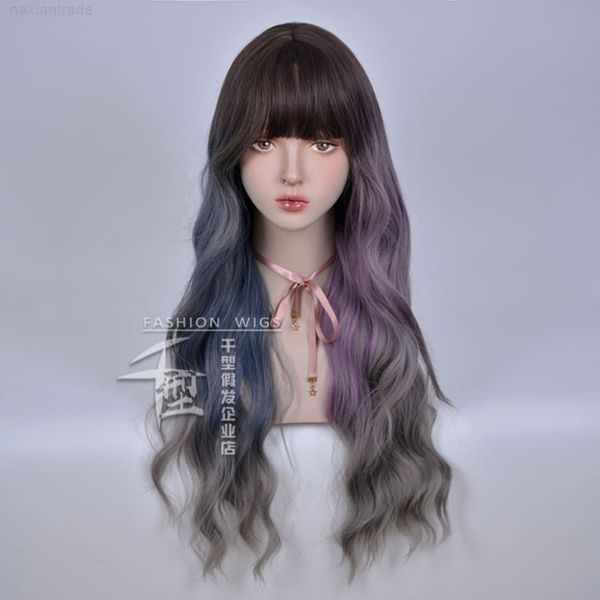 thousands of popular new wigs, women's double match darin duck color, natural beauty, long curly hair, Black
thousands of popular new wigs, women's double match darin duck color, natural beauty, long curly hair, Black