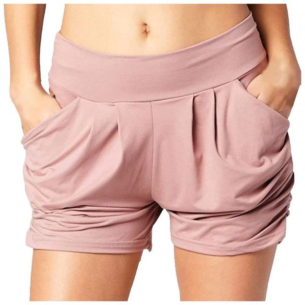 women's shorts fashion summer women casual solid color pockets high elasticity soft comfy activewear refreshing for ladies mujer, White;black
women's shorts fashion summer women casual solid color pockets high elasticity soft comfy activewear refreshing for ladies mujer, White;black