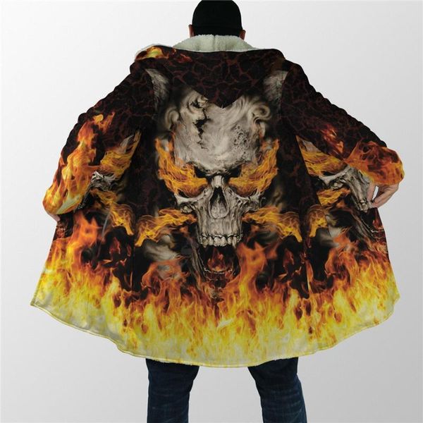 men's wool & blends winter men for women skulls on fire coat cloak 3d printed fleece wind breaker warm hood, Black
men's wool & blends winter men for women skulls on fire coat cloak 3d printed fleece wind breaker warm hood, Black